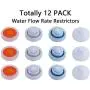 3 PCS Bathroom Sink Faucet Aerator, Faucet Aerator Male Kitchen Sink Aerators Brass, 1.2, 1.5, 1.8 GPM 12 Pack Flow Retrictor Replacement Parts Bathroom, 15/16-27UNS 24mm Male Thread- Chrome 3 PCS Bathroom Sink Faucet Aerator, Faucet Aerator Male Kitchen Sink Aerators Brass, 1.2, 1.5, 1.8 GPM 12 Pack Flow Retrictor Replacement Parts Bathroom, 15/16-27UNS 24mm Male Thread- Chrome
