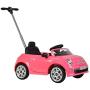 Best Ride On Cars Fiat Push car Pink