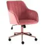 Duhome Home Office Chair Computer Desk Chair Armchair Task Chair Velvet Upholstered Chair Height Adjustable Comfortable Stool Swivel Rolling Chair with Rose Gold Metal Base for Office Study Pink Duhome Home Office Chair Computer Desk Chair Armchair Task Chair Velvet Upholstered Chair Height Adjustable Comfortable Stool Swivel Rolling Chair with Rose Gold Metal Base for Office Study Pink