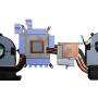 Z-one Fan Heatsink Replacement for Dell Alienware 15 R3 R4 Series CPU Cooling Fan Heatsink 0K1W4D K1W4D 4-Wires 4-pins
