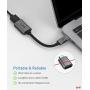 uni USB C to USB Adapter 2 Pack, Aluminum USB-C [Thunderbolt 3] to USB 3.0 Adapter OTG Cable Compatible for MacBook Pro 2020/2019/2018, MacBook Air/iPad Pro 2020, Dell XPS, Galaxy S21/Note10 and More