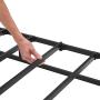 Amazon Basics Mattress Foundation / Smart Box Spring for King Size Bed, Tool-Free Easy Assembly - 9-Inch, King