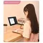 SANSHIYI Bunny Ear Cell Phone Stand, Adjustable Metal Rabbit Phone Holder Rack for Phone Pad Tablet Laptop Desktop Accessories SANSHIYI Bunny Ear Cell Phone Stand, Adjustable Metal Rabbit Phone Holder Rack for Phone Pad Tablet Laptop Desktop Accessories