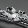 Baoer Metal Front Rear Axle Houseing Shell Modified Parts Bridge for 1/10 RC Crawler Car for Axial Capra 1.9 UTB Front axle + Rear axle Silver Baoer Metal Front Rear Axle Houseing Shell Modified Parts Bridge for 1/10 RC Crawler Car for Axial Capra 1.9 UTB Front axle + Rear axle Silver