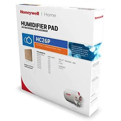 Honeywell Home HC26P Whole House Humidifier Pad, Paper, Anti-Microbial Coating Honeywell Home HC26P Whole House Humidifier Pad, Paper, Anti-Microbial Coating
