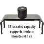 Allsop Metal Art Ergo 3 Adjustable Monitor Stand, TV / Laptop Riser, 3 Height Levels with Micro Leg Adjustments, Non-Skid, Holds 35 lbs (31630) Allsop Metal Art Ergo 3 Adjustable Monitor Stand, TV / Laptop Riser, 3 Height Levels with Micro Leg Adjustments, Non-Skid, Holds 35 lbs (31630)