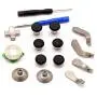 Deal4GO Full Set of Xbox one Accessories Wireless Controller Replacement Swap Thumbsticks Fits for Xbox one Elite Controller Parts (15 Pcs)