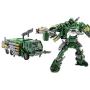 LIWEI Deformation Robot Alloy Hound J8012 Metal Part Toys Deformation Robot Bee Boy Millitary Toys for Children Gifts Action Figure