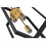 JINZO 3-Light Rectangle Chandelier Black and Gold Farmhouse Pendant Lighting with Rustic Style Industiral Metallic Pendant Lighting Modern Linear Metal Hanging Pendant Light Fixture