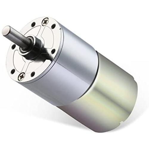 Greartisan DC 12V 2RPM to 300RPM Gear Motor High Torque Electric Micro Speed Reduction Geared Motor Centric Output Shaft 37mm Diameter Gearbox Greartisan DC 12V 2RPM to 300RPM Gear Motor High Torque Electric Micro Speed Reduction Geared Motor Centric Output Shaft 37mm Diameter Gearbox