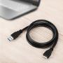 USB 3.0 Micro Cable, ITANDA 3.3ft USB 3.0 A to Micro B Cable Charger Compatible with Samsung Galaxy S5, Note 3, Note Pro 12.2, WD Western Digital My Passport and Elements Hard Drives