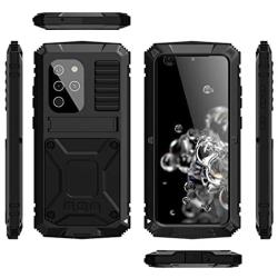 Case Compatible with Samsung S20 Plus(6.7''), (Military Grade Drop Protection) (Dustproof) Heavy Duty Rugged Military Cover with Kickstand Compatible with Samsung Galaxy S20 Plus(2020),Black