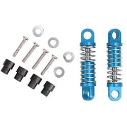 Woyisisi Shock Damper, 2PCS Metal + ABS Material RC Car Shocks Damper Fit for WLtoys 1/28 K969 K989 P929 Upgrade Accessories (02)