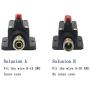 ZOOKOTO 2 Pcs 12V-24V DC Fuse Holder 20A 30A 40A 50A 60A 80A 100A 150A,Inline Circuit Breaker with reset button for Auto Car Marine Boat Stereo Switch Audio Inverter System Protection (60A)