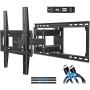 Mounting Dream TV Mount Full Motion TV Wall Mounts for 26-55 inch, Some up to 65 inch LED, LCD Flat Screen TV, Wall Mount Bracket up to VESA 400 x 400mm 99 lbs. Fits 16”, 18”, 24” Wood Studs MD2380-24