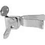 Wall Mount (Flat Back) Fork Gate Latch - Use for 1-7/8'' (2'') Gate Frames, Easily Mounts to Wooden Gate Post or Wall with Screws or Lag Bolts - Gate Latch Hardware