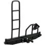 LAFEINA Metal Rear Bumper Bull Bar with Spare Tire Rack and Ladder for 1/10 RC Crawler Car D90 LAFEINA Metal Rear Bumper Bull Bar with Spare Tire Rack and Ladder for 1/10 RC Crawler Car D90