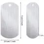 30 Pieces 2 x 1 Inch Stamping Blanks Aluminum Blank Dog Metal Tags Stamping Tag Pendants Shield Shape with Hole and 30 Pieces 11.8 Inch Nickel Plated Necklace Chain for DIY Craft Tags 30 Pieces 2 x 1 Inch Stamping Blanks Aluminum Blank Dog Metal Tags Stamping Tag Pendants Shield Shape with Hole and 30 Pieces 11.8 Inch Nickel Plated Necklace Chain for DIY Craft Tags