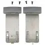 Adhiper Replacement Hinge Clip Studio2 Replacement Headband Connector Metal Hinge Clip Cover Repair Part Kit Compatible with Studio 2.0 Wired Wireless Headphones (Silver) Adhiper Replacement Hinge Clip Studio2 Replacement Headband Connector Metal Hinge Clip Cover Repair Part Kit Compatible with Studio 2.0 Wired Wireless Headphones (Silver)