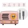 Retro Bluetooth Speaker, MUZEN OTR Metal Vintage FM/AUX Radio with Old Fashioned Classic Style, Portable Wireless Loud Volume Speaker for Home, Office, Kitchen,Party,Travel,Outdoor