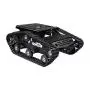 XiaoR Geek Smart Robot Car Chassis Kit Aluminum Alloy Big Tank Chassis with 2WD Motors for Arduino/Raspberry Pi DIY Remote Control Robot Car Toys - Free Tools (Black) XiaoR Geek Smart Robot Car Chassis Kit Aluminum Alloy Big Tank Chassis with 2WD Motors for Arduino/Raspberry Pi DIY Remote Control Robot Car Toys - Free Tools (Black)