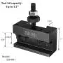 0XA Wedge Type Quick Change Tool Post Set For Mini Lathe 6-9