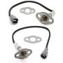 Kwiksen 2pcs Oxygen Sensor Upstream & Downstream O2 Sensor 1 Sensor 2 Compatible with 4Runner 3.4L Manual Trans 4WD 1996-1998/ Tacoma 3.4L 4WD Manual Trans 1995-2000