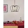 Kira Home Reyna 16'' 3-Light Modern Foyer Pendant Light Chandelier with Glass Crystal, Adjustable Height, Warm Brass Accents + Black Finish Kira Home Reyna 16'' 3-Light Modern Foyer Pendant Light Chandelier with Glass Crystal, Adjustable Height, Warm Brass Accents + Black Finish