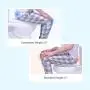 20 inch Extra Tall Toilet. Convenient Height bowl taller than ADA Comfort Height. Dual flush, Metal handle, Slow-close seat