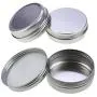 LJY 24 Pieces Round Aluminum Cans Screw Lid Metal Tins Jars Empty Slip Slide Containers (2 oz) LJY 24 Pieces Round Aluminum Cans Screw Lid Metal Tins Jars Empty Slip Slide Containers (2 oz)