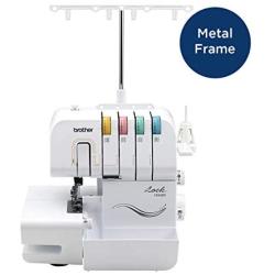 Brother Serger, 1034DX, Durable Metal frame Overlock Machine 1,300 Stitches Per Minute, Trim Trap, 3 Accessory Feet and Protective Cover Included