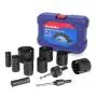 WORKPRO Hole Saw Kit, 11 Piece, Bi-Metal Hole Drills, High Speed Steel M42 Drill Hole Cutter with Mandrels in Hard Case for Cutting Stainless Steel, Brass, Aluminum, Steel and Wood WORKPRO Hole Saw Kit, 11 Piece, Bi-Metal Hole Drills, High Speed Steel M42 Drill Hole Cutter with Mandrels in Hard Case for Cutting Stainless Steel, Brass, Aluminum, Steel and Wood