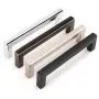 Koofizo Solid Square Bar Cabinet Handle - Black Furniture Pull, 6.3 Inch/160mm Screwhole Distance, 10-Pack for Kitchen Cupboard Door, Bedroom Dresser Drawer, Bathroom Wardrobe Hardware Koofizo Solid Square Bar Cabinet Handle - Black Furniture Pull, 6.3 Inch/160mm Screwhole Distance, 10-Pack for Kitchen Cupboard Door, Bedroom Dresser Drawer, Bathroom Wardrobe Hardware