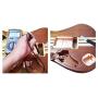 Copper Foil Tape with Single-Side Conductive Adhesive Copper Sheets for Stained Glass Crafts Guitar EMI Shielding Electrical Repairs Soldering Grounding (2pcs, 11.8inch x 0.21yards)