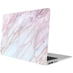 iDonzon Case for MacBook Pro 13 inch (2016-2019 Release) A2159 A1989 A1706 A1708, Soft-Touch Plastic Hard Case Cover Compatible Mac Pro 13.3 inch with Touch ID - Pink Marble