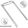 SHINESTAR 69785 Burner Tubes Set Replacement for Weber Spirit 200 Series (2013-2017), E210, S210, E220, S220 Gas Grill Parts, 18 inch