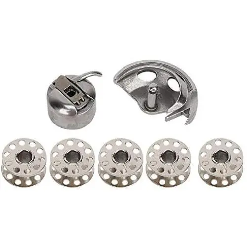 HEEPDD Bobbin Case, Bobbins Bobbin Case Shuttle Hook Set Household Sewing Machine Parts for Old Style Household Sewing Machine HEEPDD Bobbin Case, Bobbins Bobbin Case Shuttle Hook Set Household Sewing Machine Parts for Old Style Household Sewing Machine