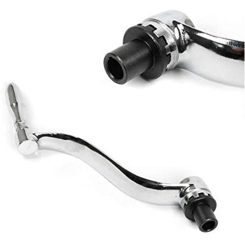 LOYALHEARTDY 9 Teeth Crank Milling Machine Knee Handle Mill Part Swivel Handle for Bridgeport
