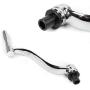 LOYALHEARTDY 9 Teeth Crank Milling Machine Knee Handle Mill Part Swivel Handle for Bridgeport
