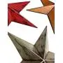 Bellaa 22052 Metal Stars Wall Decor 12 inch Set of 3 Celtic Patio Garden Outdoor Bellaa 22052 Metal Stars Wall Decor 12 inch Set of 3 Celtic Patio Garden Outdoor