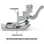 Snap On Shank Low Shank Adapter Presser Foot Holder for Brother Singer Janome Toyota Kenmore Low Shank Sewing Machines by Stormshopping