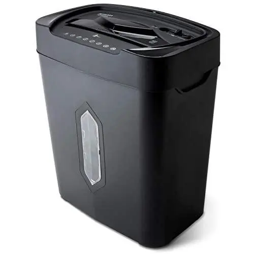 Aurora AU1220XA 12 Sheet Crosscut Paper and Credit Card Shredder with 5.2 gal Wastebasket Aurora AU1220XA 12 Sheet Crosscut Paper and Credit Card Shredder with 5.2 gal Wastebasket