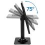 Mount-It! Anti-Theft Tablet Kiosk for iPad | Contact-Less iPad POS Stand | Rotating iPad Kiosk Mount | Locking iPad Tilt Stand for iPad 9.7 (MI-3771B)