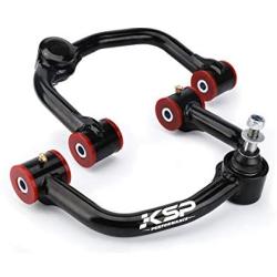 KSP Upper Control Arm Suspension Kit Tubular Black Fit For F-150, Alignment Lift 0 to 2” for 2004-2020 F150, V2.0