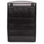 Klickpick Office 5 Sections Hanging Files Wall Mounted Metal Mesh Document File Organizer Magazine Holder Rack Organizer Section Racks Multipurpose Use to Display Files, Magazine, Newspapers- Black