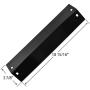 SHINESTAR Grill Heat Plates for Chargriller Duo 5050 3001 5650 5072 3030 Replacement Parts, Heat Tents for King Griller 3008, 5252, Durable Porcelain Steel, 18 15/16 inch, 3-Pack