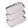 3 Pack Professional Medical Surgical Stainless Steel Dental Procedure Tray Thickening Lab Instrument Tools Trays -Flat Type 3 Pack Professional Medical Surgical Stainless Steel Dental Procedure Tray Thickening Lab Instrument Tools Trays -Flat Type