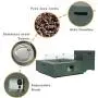 COSIEST 2-Piece Outdoor Propane Firepit Table Set, Gray Faux Stone 35 inches Square Fire Table w 50,000 BTU Stainless Steel Burner, Wind Guard, w Metal Lid 20 Gallon Hideway Tank for Garden, Porch COSIEST 2-Piece Outdoor Propane Firepit Table Set, Gray Faux Stone 35 inches Square Fire Table w 50,000 BTU Stainless Steel Burner, Wind Guard, w Metal Lid 20 Gallon Hideway Tank for Garden, Porch