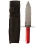 Lesche Digging Tool & Sod Cutter & Free Sheath! (Serrated on Left Side)