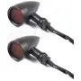 PBYMT Motorcycle Bullet Turn Signal Light Red Lamp Compatible for Chopper Bobber Cruiser Honda Suzuki Kawasaki Yamaha Harley BMW and More (Black Housing) PBYMT Motorcycle Bullet Turn Signal Light Red Lamp Compatible for Chopper Bobber Cruiser Honda Suzuki Kawasaki Yamaha Harley BMW and More (Black Housing)